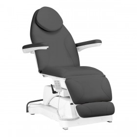 Beauty Bed SILLON BASIC (PU, 3 Motors), Rotary, Grey